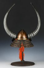 Japanese Vintage Samurai Helmet -Kuroda Nagakasa- Rare!