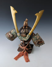 ¥Beautiful Nice Vintage Japanese Samurai Helmet -Yoshitsune Kabuto- HTF Tsushima