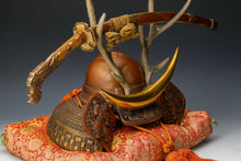 Old Vintage Samurai Helmet -Shikanosuke Kabuto Helmet- Tsushima