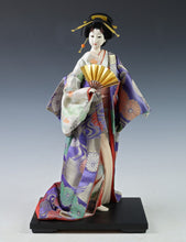 Japanese Beautiful Vintage GEISHA Doll -The Fan- Princess Style