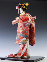 Beautiful Japanese Rare Heian Scroll Kimono GEISHA Doll -Traditional Kimono-