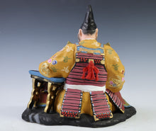 Beautiful Japanese Hakata Clay Ceramic Doll -Bushi Do- made by Kitaoka Hideo