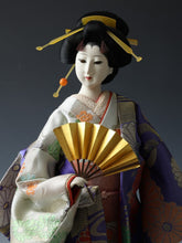 Japanese Beautiful Vintage GEISHA Doll -The Fan- Princess Style