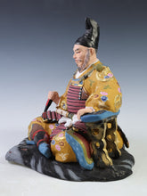 Beautiful Japanese Hakata Clay Ceramic Doll -Bushi Do- made by Kitaoka Hideo