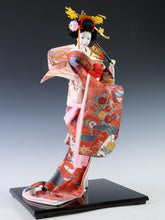 Beautiful Japanese Rare Heian Scroll Kimono GEISHA Doll -Traditional Kimono-