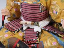 Beautiful Japanese Hakata Clay Ceramic Doll -Bushi Do- made by Kitaoka Hideo