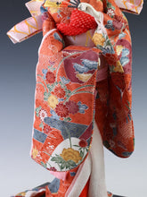 Beautiful Japanese Rare Heian Scroll Kimono GEISHA Doll -Traditional Kimono-