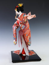Beautiful Japanese Rare Heian Scroll Kimono GEISHA Doll -Traditional Kimono-