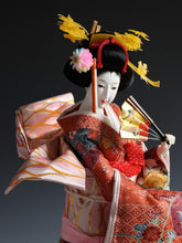 Beautiful Japanese Rare Heian Scroll Kimono GEISHA Doll -Traditional Kimono-