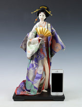 Japanese Beautiful Vintage GEISHA Doll -The Fan- Princess Style