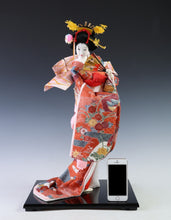 Beautiful Japanese Rare Heian Scroll Kimono GEISHA Doll -Traditional Kimono-