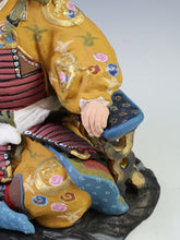 Beautiful Japanese Hakata Clay Ceramic Doll -Bushi Do- made by Kitaoka Hideo