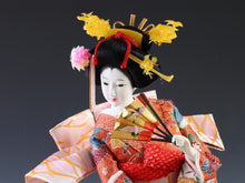 Beautiful Japanese Rare Heian Scroll Kimono GEISHA Doll -Traditional Kimono-