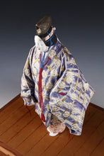 Beautiful Japanese Hakata Clay Ceramic Doll -Hagoromo- made by Kitaoka Hideo