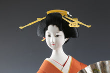 Japanese Beautiful Vintage GEISHA Doll -The Fan- Princess Style