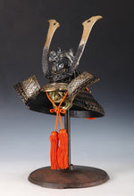 Japanese Stunning Silver Samurai Helmet -Genji Dragon Kabuto- Tsushima