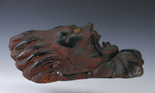 Old Vintage Beautiful Plaster Buddhism Mask -Nio- Early Showa Period