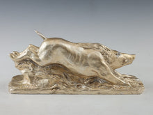 The Running Boar White Bronze -Kitamura Seibo Product- Great!