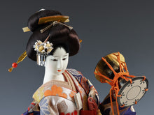 Japanese Vintage Geisha Doll -Traditional Percussion- Oyama Doll