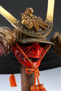 Japanese Samurai Helmet -Leo Deco Yoshitsune Kabuto- middle size