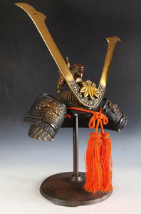 Japanese Vintage Helmet Samurai Kabuto -Yoshitsune's helmet-