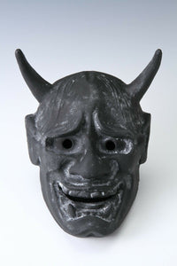 Japanese Noh Mask -Han nya- Paper Clay Nice Product