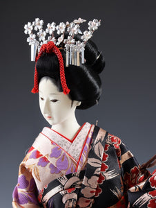 Old Vintage Japanese GEISHA Doll -Fuji girl- Sumire Product