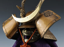 Japanese Samurai Helmet Middle Size -Shikanosuke Kabuto with a Mask- Tsushima