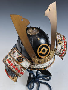 Beautiful Vintage Samurai Kabuto Wearable Helmet -nice condition- Tsushima