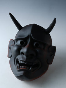 Japanese Ceramic Noh Mask Hannya -Jealousy woman- 般若 Demon Tsushima