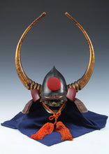 Old Vintage Japanese Samurai Helmet -Kuroda Nagamasa- with a mask Rare 黒田長政