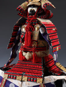 Japanese Beautiful Vintage Samurai Figure Doll -Kamakura Style- Tsushima