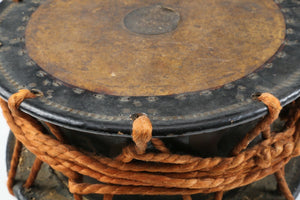 Old Vintage Japanese Traditional Drum Taiko -Shime Daiko- Traditional War Drums