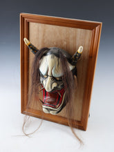 Beautiful Old Vintage Early Showa Japanese Kagura Noh Mask -Susanoo- Mask Plaque