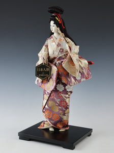 Japanese Beautiful Vintage Geisha Doll -Sakurayama Product-