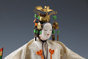 Old Vintage Japanese Noh Dancer Doll -Hagoromo- Nijyo Product