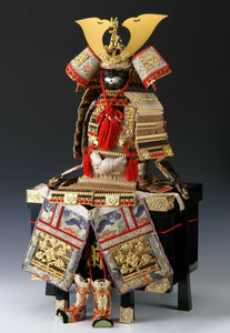 Japanese beautiful Samurai Figure Doll -Kamakura Style- Tsushima