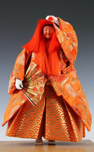 Vintage Japanese Noh Dancer Doll -Shojo- Nijyo Product