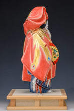 Japanese Hakata Clay Ceramic Doll -Noh Dancer- Nakamura Engai (1921-1992)
