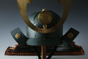 Japanese Wearable Samurai Helmet -Nice Vintage Condition Product-