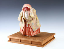 Vintage Japanese Noh Hakata Clay Ceramic Doll -Shojo-