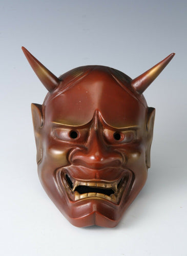 Made In Japan Beautiful Iron Vintage Noh Mask Hannya 般若 -Jealousy Woman-