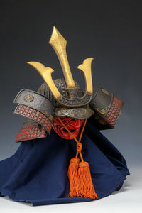 Japanese Samurai Helmet -Kusunoki Masashige Kabuto- middle size Tsuhima