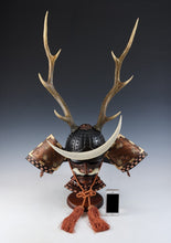 Largest Size Samurai Helmet -Great Shikanosuke Kabuto- with a Mask Very Rare