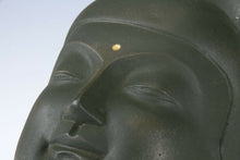 Beautiful Japanese Buddhism Miroku Bronze Mask -Bosatsu-