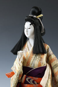 Kawaii Kyoto Japanese GEISHA Doll －Classic Style- 京人形 Master Class Makers