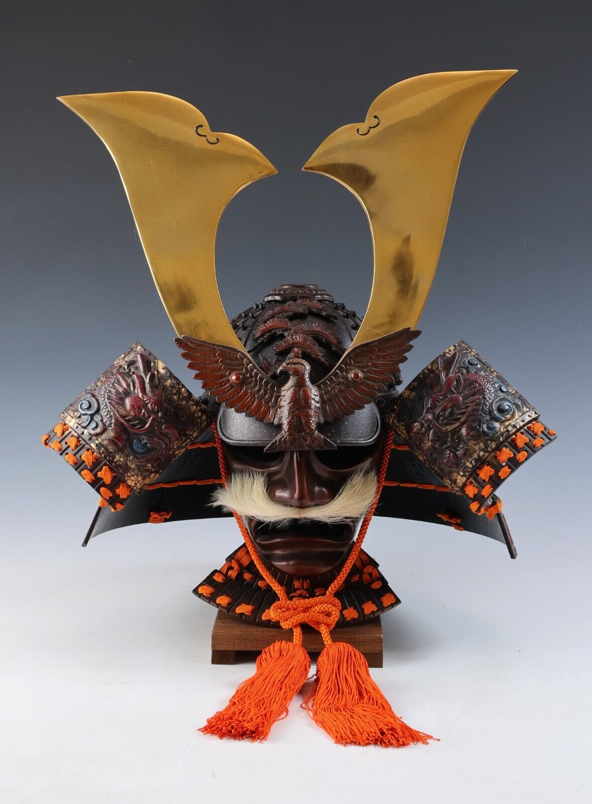 Nice Vintage Japanese Samurai Helmet Kabuto -Hard to find product