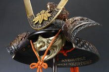 Japanese Vintage Helmet Samurai Kabuto -Yoshitsune's helmet- with a mask