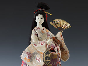 Japanese Beautiful Vintage Geisha Doll -Sakurayama Product-