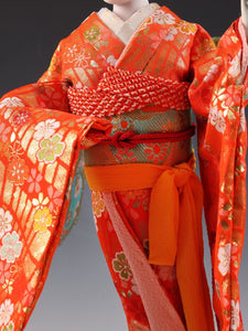 Beautiful Craft Maker Japanese Traditional Fan GEISHA Doll